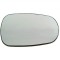 Geam oglinda Dacia Logan (Sd), 07.2004-.2007, Nissan Micra (K12), 01.2003-2010, Renault Clio 2 (B0/1/2), 09.1998-06.2001, partea Dreapta, culoare sti