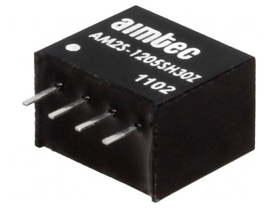 Convertor DC/DC 2W 12V la 5V 400mA foto