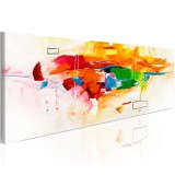 Cumpara ieftin Tablou - Colors celebration 120x40 cm
