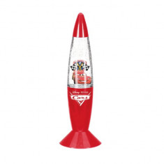 Lampa de veghe cu sclipici Disney Cars 402535RO, Rosu foto