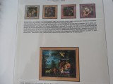 St Lucia-Craciun- serie completa si bloc-nestampilate MNH, Nestampilat