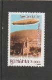 ROMANIA 2004 LP 1652 EVENIMENTE 75 ANI ZEPPELINUL DEASUPRA BRASOVULUI MNH, Nestampilat