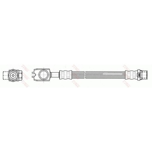 Furtun frana spate TRW, Audi A6 (C5), 1997-2005, A6 Avant (C5), 1997-2005; VW Passat (B5/B6), 1996-2005, partea stanga=dreapta, spate; puntea spate;