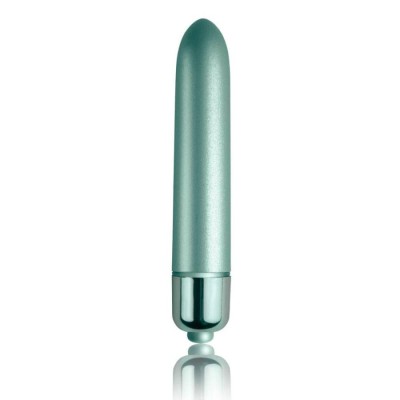 Glont Vibrator Touch Of Velvet, Aqua Lily, 10 cm foto