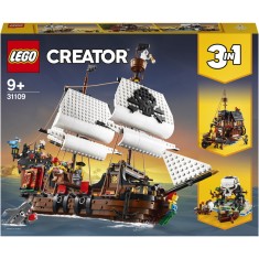 LEGO Creator 3 in 1 - Corabie de pirati 31109, 1264 piese