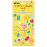 Set abtibilduri, Avenir, Gem Stickers, Jewelry