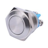 Cumpara ieftin Buton metal, cap drept, 16mm, fara led, 3A