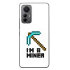 Husa compatibila cu Xiaomi 12 Lite Silicon Gel Tpu Model Minecraft Miner