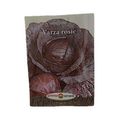 Seminte varza rosie Tete Noire 5 gr, Prima Sementi foto