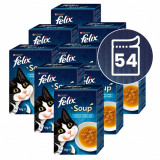 Cumpara ieftin FELIX Soup Selecție delicioasă cu cod, cu ton, cu cambulă 54 x 48 g