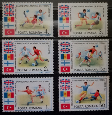 BC90, Romania 1985, serie sport, fotbal foto