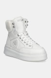 Blauer pantofi EMERY femei, culoarea alb, cu platforma, izolare usoara, F4EMERY01.LEA