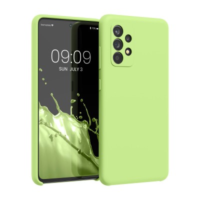 Husa pentru Samsung Galaxy A52 / Galaxy A52 5G / Galaxy A52s 5G, Silicon, Verde, 54347.214, kwmobile foto