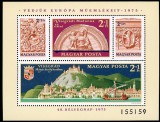 C4487 - Ungaria 1975 - Bloc Europa neuzat,perfecta stare, Nestampilat