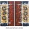 Set 2 tablouri pictate manual, Deco abstract, 100x60cm ulei pe panza in relief efect 3D, Spectaculos