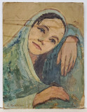 Eugenia Apostolescu - Portret de tanara si Peisaj de tara