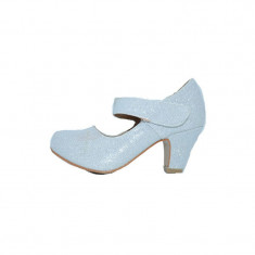 Pantofi eleganti pentru fete Miss Q F 6622-23AR, Argintiu foto