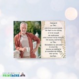 Tablou Canvas Personalizat Pensionare cu Mesaj si Poza, Decoratiune Cadou Unica, Panza Bumbac, Print Rezistent, Diverse Dimensiuni