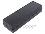 Carcasă Universală ABS Neagră 59x189x38mm, KRADEX