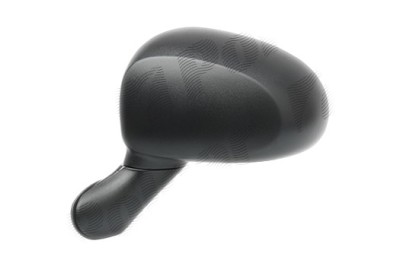 Oglinda exterioara Chevroletspark/Matiz (M200/250), 05.2005-01.2010, partea Dreapta, culoare sticla crom, sticla convexa, carcasa neagra, ajustare ma foto