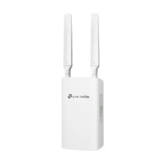 Router exterior 4G+, Wi-Fi 6, AX3000, Nano SIM, 3 x RJ45 Gigabit, PoE In/Out, IP55 - TP-Link Omada ER703WP-4G-Outdoor