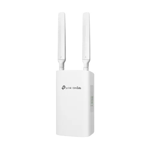 Router exterior 4G+, Wi-Fi 6, AX3000, Nano SIM, 3 x RJ45 Gigabit, PoE In/Out, IP55 - TP-Link Omada ER703WP-4G-Outdoor