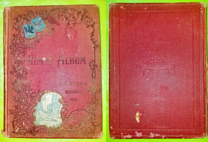 F911-I- Editie veche maghiara Albumul Himfy. O fresca a societatii imperiale.