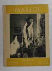 ARISTIDE MAILLOL 1861 - 1944 par JOHN REWALD , ANII &#039;50