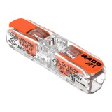 Conector derivatie in linie, 2 fire, max. 4 mmA&sup2; (60 buc.) - WAGO 221-2411 SafetyGuard Surveillance