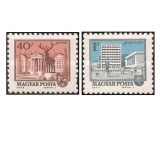 Ungaria 1972 - orase, serie neuzata