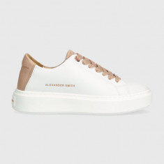 Alexander Smith sneakers London culoarea alb, ALAZLDW8352WNU