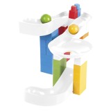 Joc de constructie cu labirint pentru bilute, 41 piese, DOLU