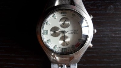 CEAS TIME LUX QUARTZ WATER REZIST , FUNCTIONEAZA . foto