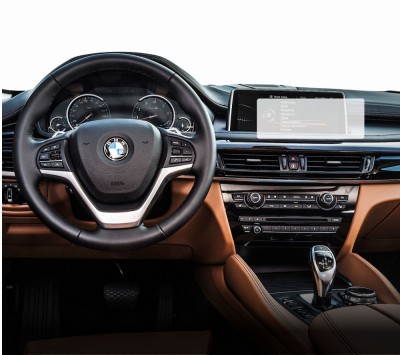 Folie Protectie Navigatie BMW X6 2015-2019, Duragon, protectie Display Navigatie, silicon Mat, Anti-zgarieturi, Anti-amprenta, kit instalare foto