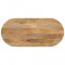 Blat de masa oval, 100x40x2,5 cm, lemn masiv de mango GartenMobel Dekor