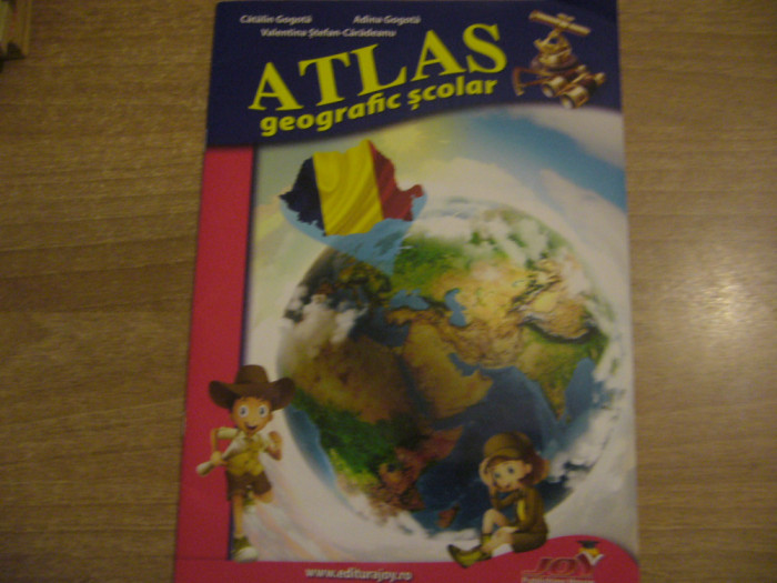 A. Gogota, C. Gogota, Valentina Stefan-Caradeanu - Atlas geografic scolar