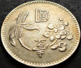 Cumpara ieftin Moneda exotica 1 NEW DOLLAR - TAIWAN, anul 1975 * cod 80 C = A.UNC, Europa