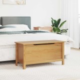 vidaXL Cutie de depozitare cu depozitare Maro miere 90 x 40 x 45 cm 42025031