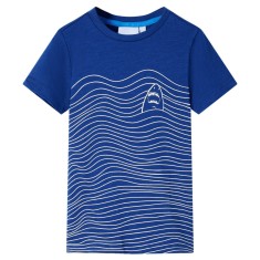 Tricou pentru copii, albastru &amp;icirc;nchis, 92 foto