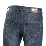 Pantaloni moto barbati W-TEC Oliver din denim cu protectii CE si Kevlar