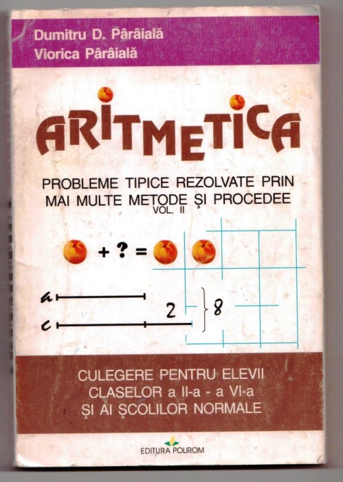 aritmetica. probleme tipice rezolvate prin mai multe metode si procedee vol 2