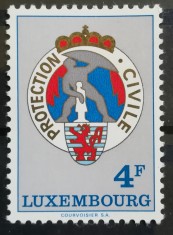 BC840, Luxemburg 1975, serie protectia civila foto
