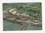 SH1-Carte Postala-ELVETIA , Aeroport Zurich-Kloten ,Circulata 1969, Fotografie