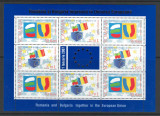 Cumpara ieftin Romania 2006 - LP 1748 a nestampilat - Romania si Bulgaria in UE - bloc 8+1