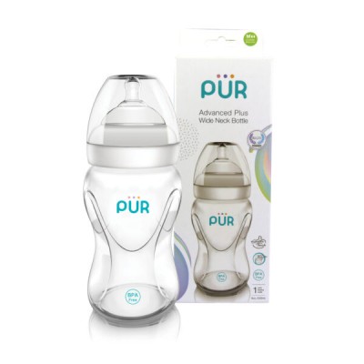 PUR 9812 &amp;ndash; BIBERON ADVANCED PLUS CU GURA LARGA 250ML foto