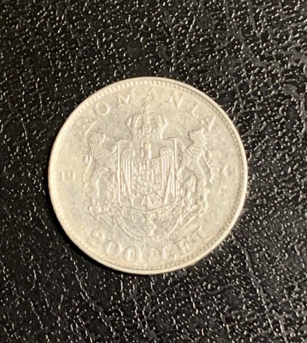 Moneda 200 lei 1942 argint