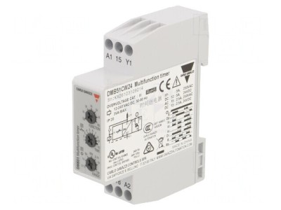 Timer Programabil 0.1s-100h SPDT 12-240VAC IP20 DMB51CW24 foto