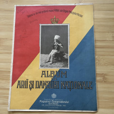 ALBUM DE ARII SI DANSURI NATIONALE - MAGAZINUL CONSERVATORULUI BUCURESTI - 1910