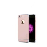 Carcasa iPhone 6/6s Floveme 360 Auriu Rose - Protectie Full Body, Rezistenta la Socuri si Zgarieturi