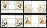 BAT Ter. Antarctic Britanic 1985, Mi #128-131**, pereche cu punte, fauna, flora, pasari, foca, orca, MNH! Cota 39 &euro;!, Nestampilat